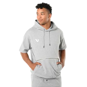 BAUER FLC SHORTSLEEVE HOODIE GREY