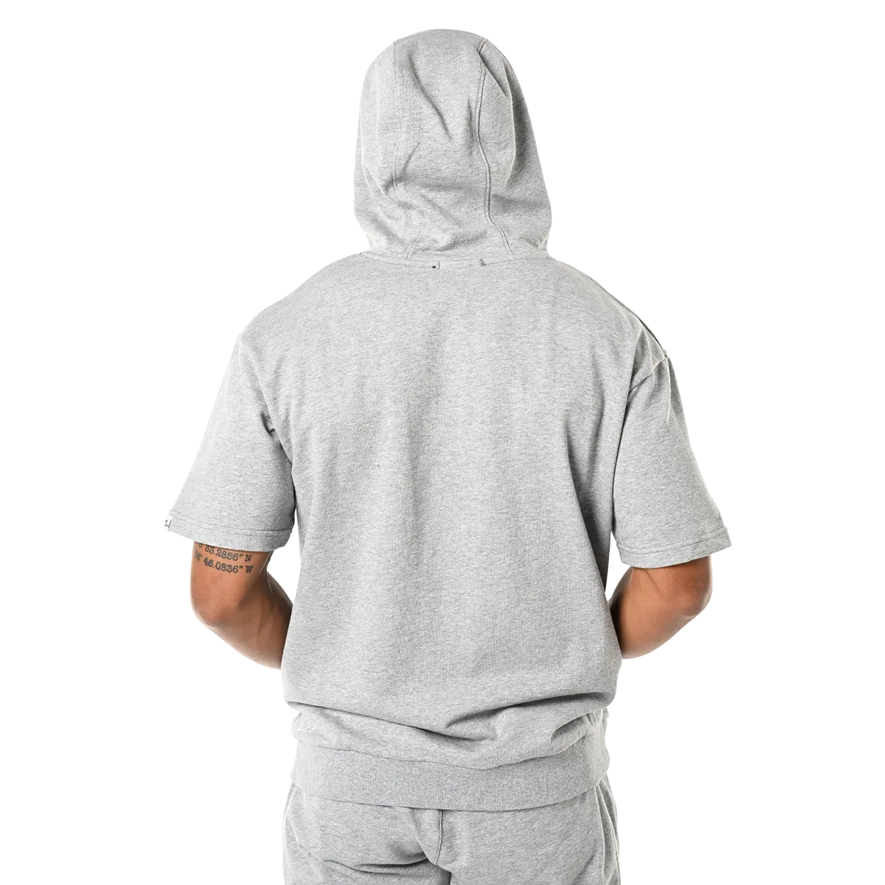 BAUER FLC SHORTSLEEVE HOODIE GREY