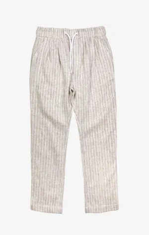 Boys Bottoms | Resort Pant in Sand Stripe | Appaman