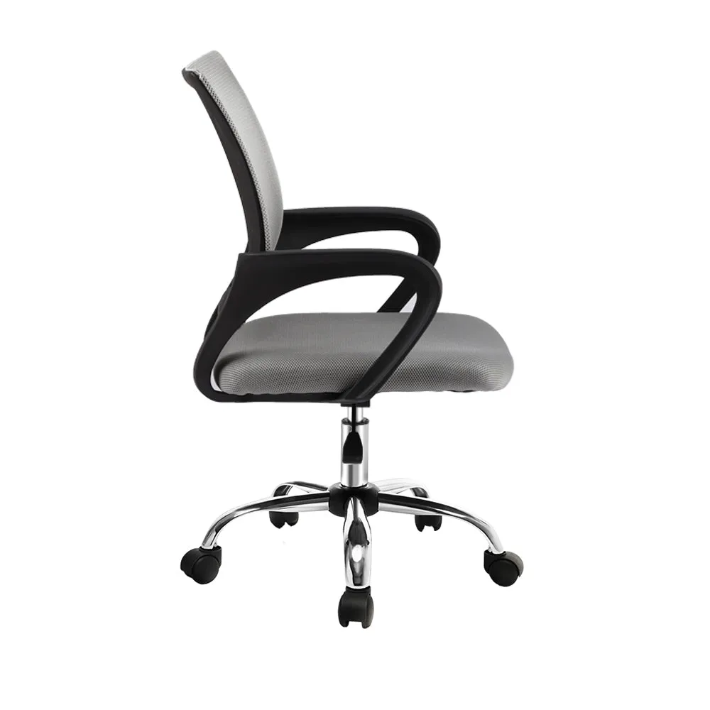 Breathable Mesh Mid Back Office Chair, Height Adjustable - Artiss