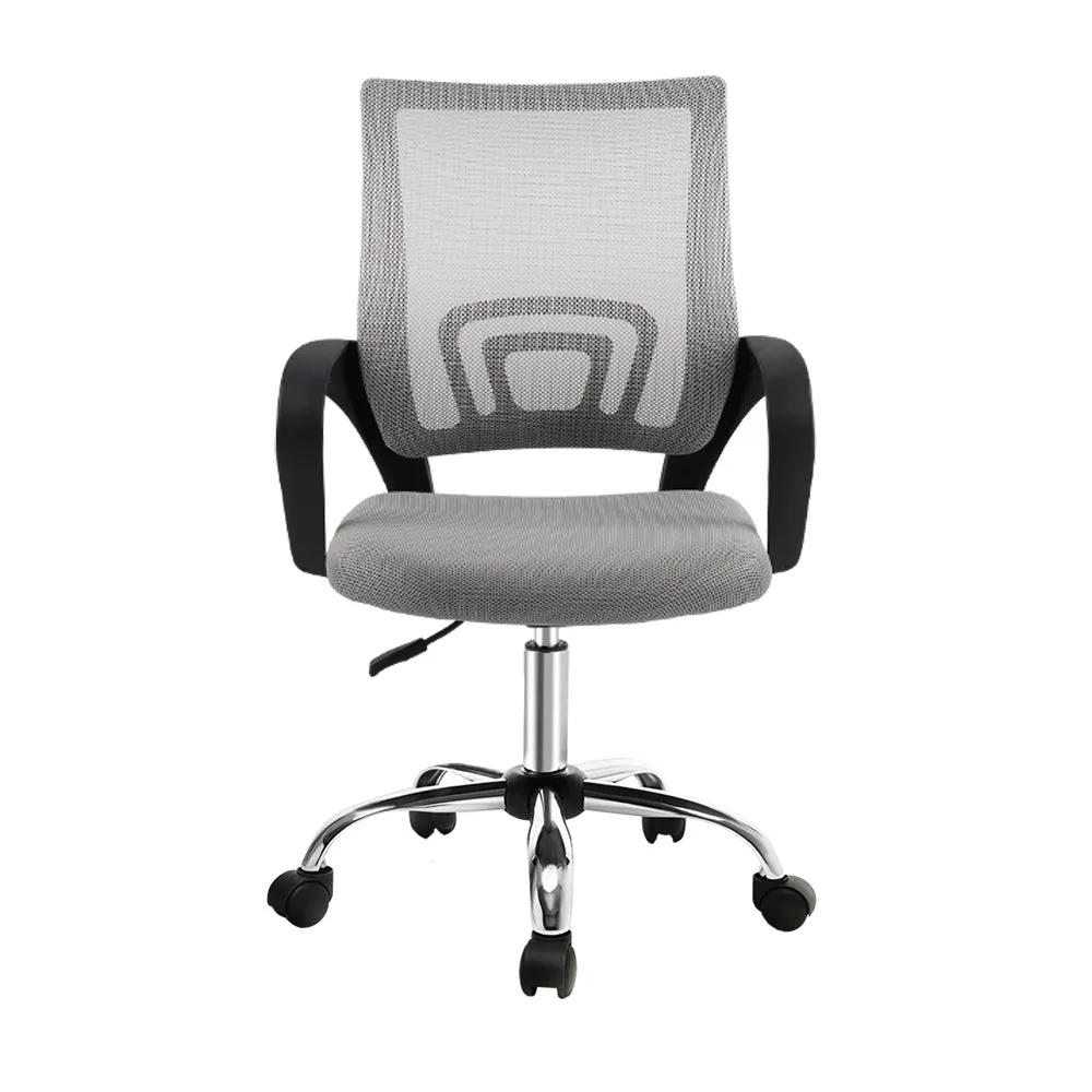 Breathable Mesh Mid Back Office Chair, Height Adjustable - Artiss