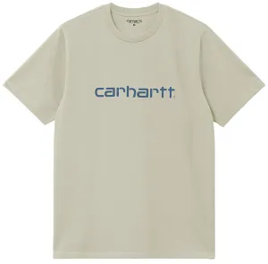 Carhartt WIP Mens Script T Shirt Beryl Sorrent