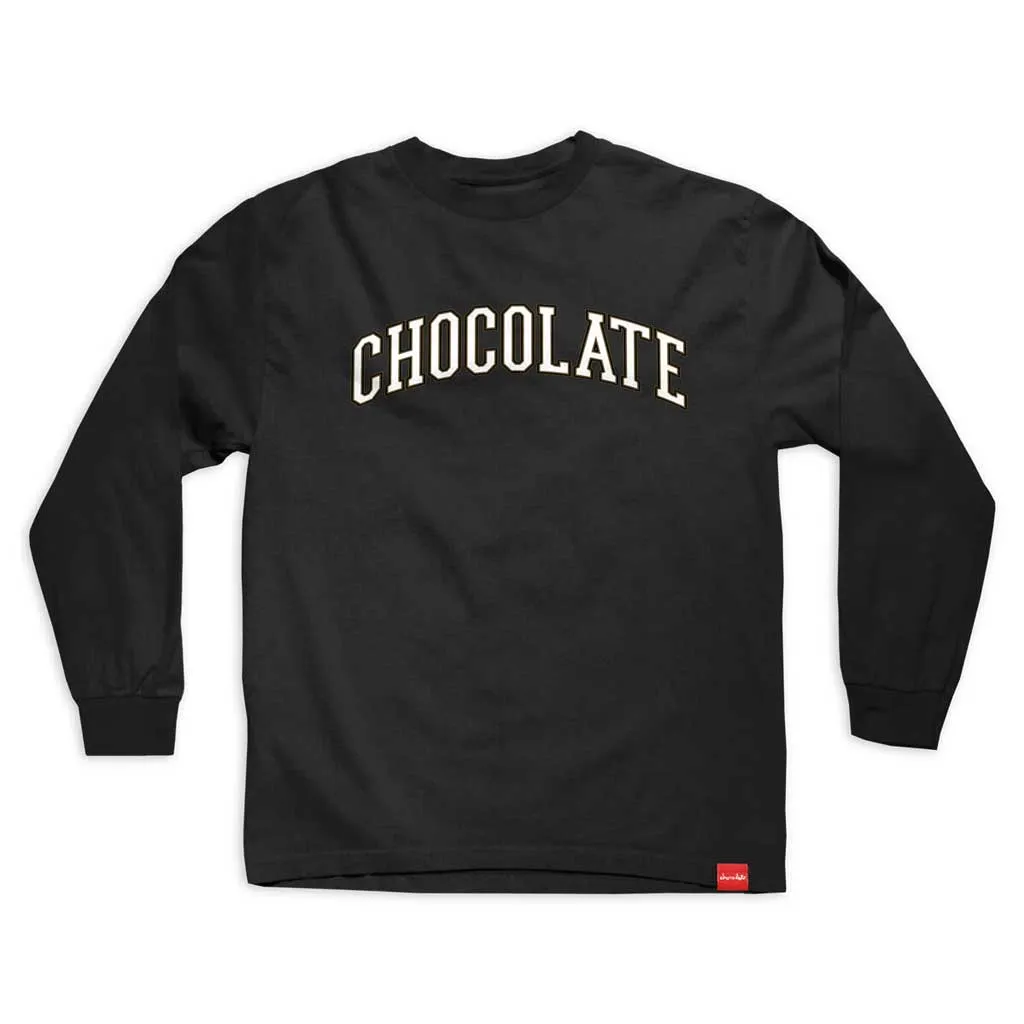 Chocolate League L/S Tee - Black