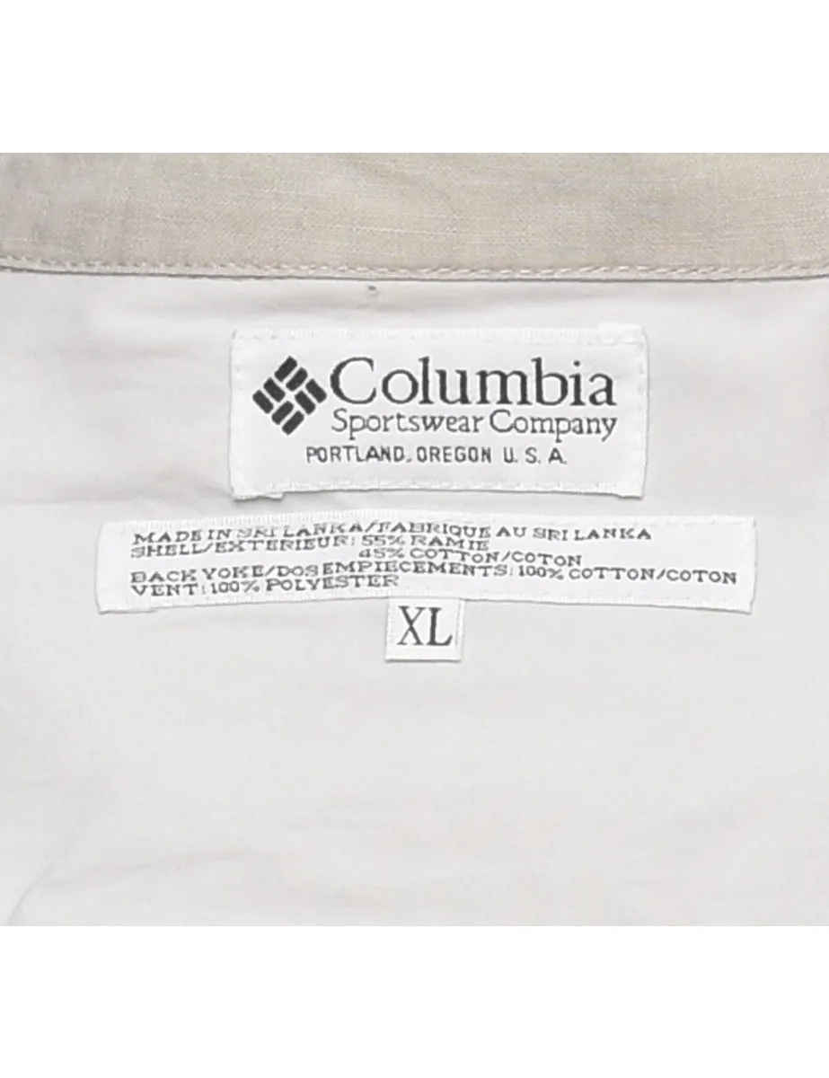 Columbia Off-White Classic Shirt - XL