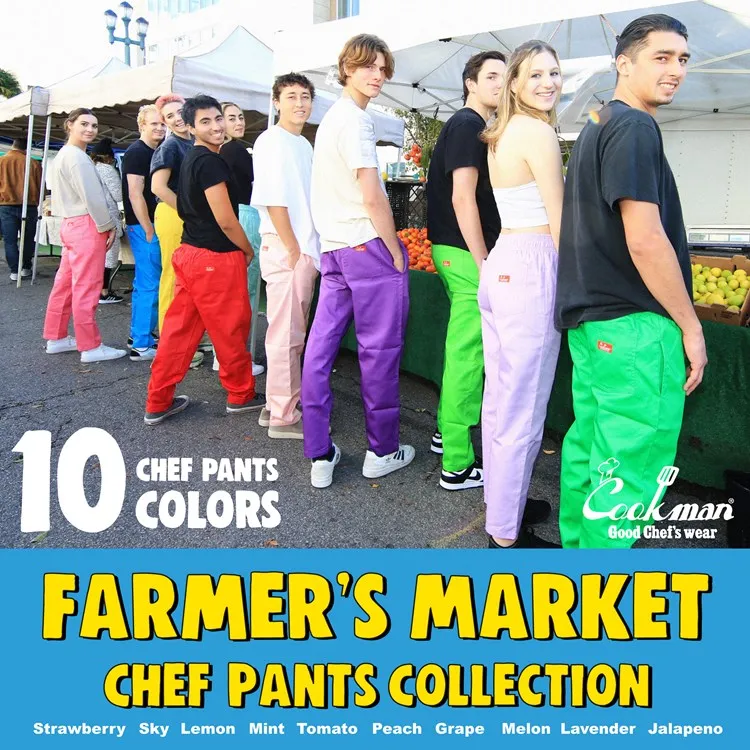 Cookman Chef Pants - Tomato