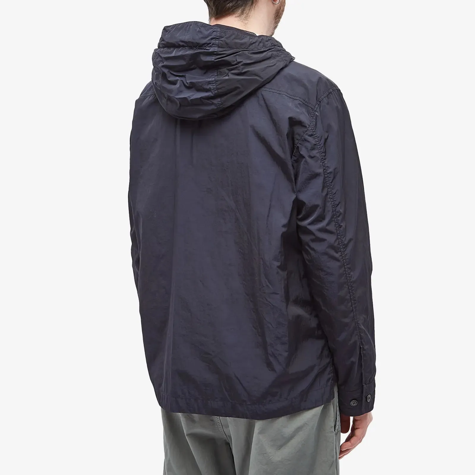 CP Company Navy Chrome Hooded Smock