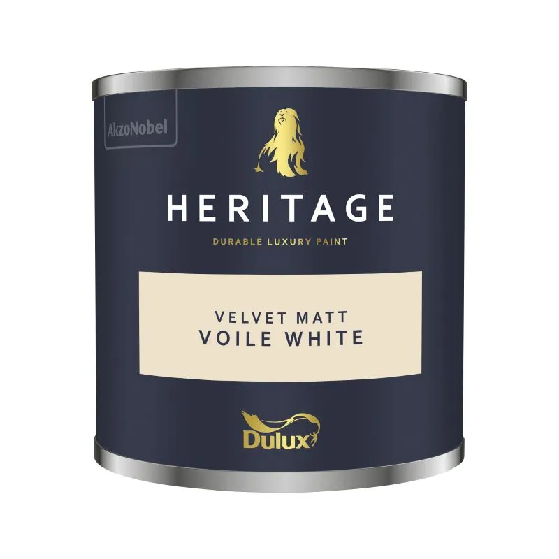 Dulux Heritage Matt Emulsion - Voile White