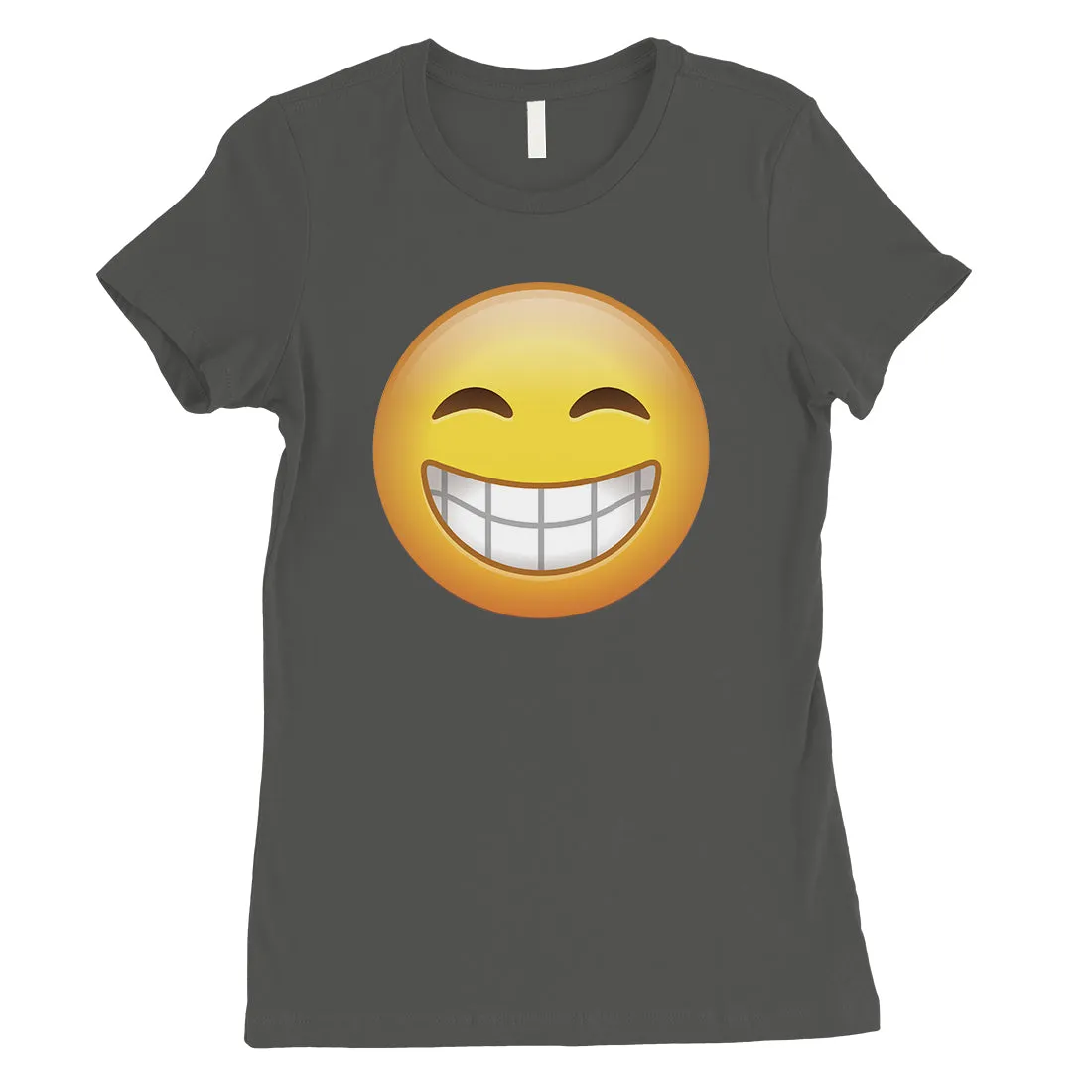 Emoji-Smiling Womens Cool Amazing Perfect Fun T-Shirt Friend Gift