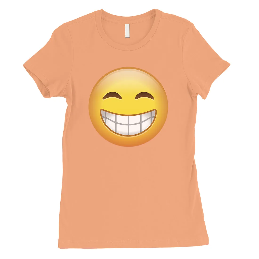 Emoji-Smiling Womens Cool Amazing Perfect Fun T-Shirt Friend Gift