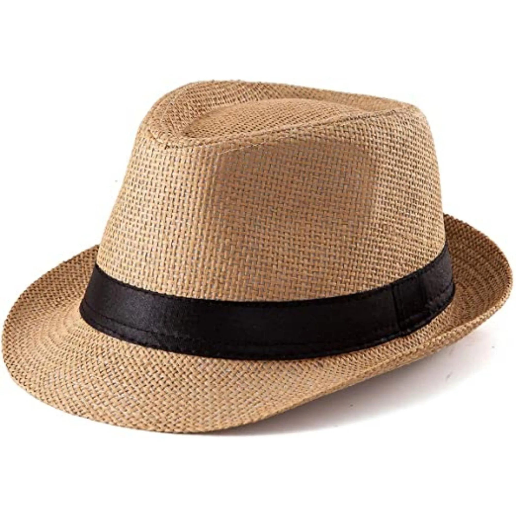 FabSeasons Khaki Panama Hats