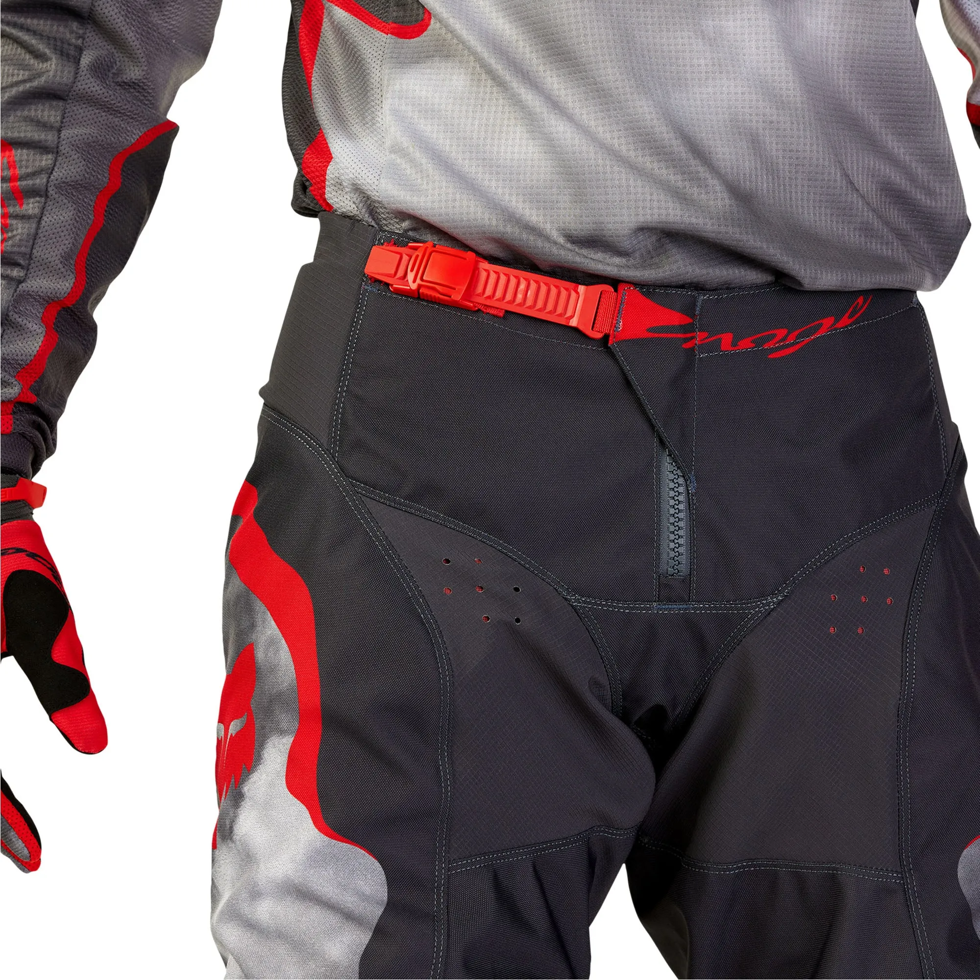 Fox Racing 180 Atlas Offroad Pants Grey/Red