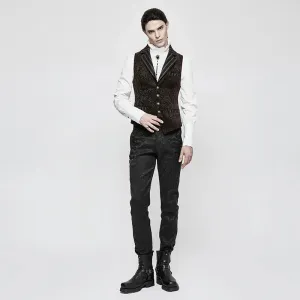 Gothic vests mens waistcoats