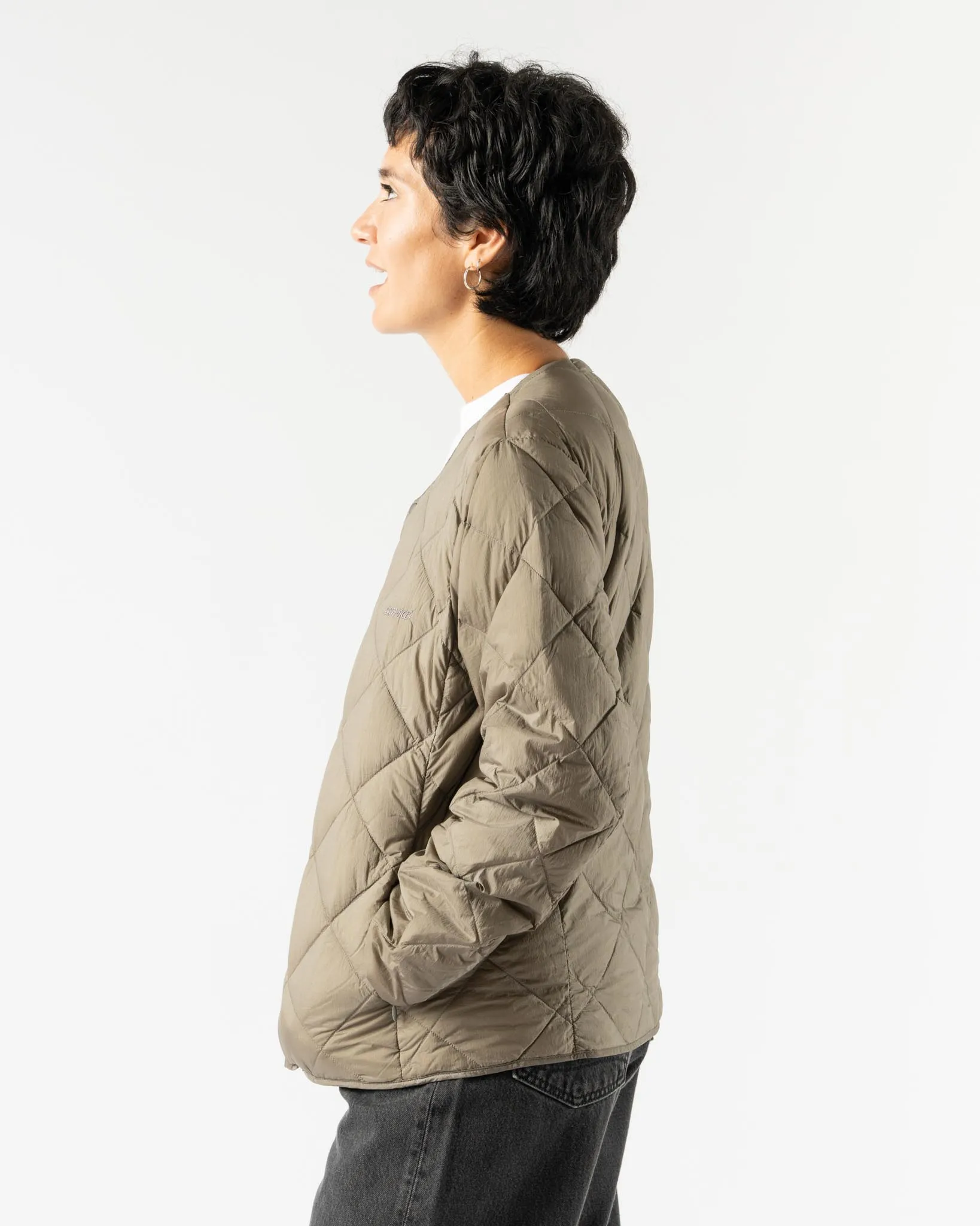 Gramicci Inner Down Jacket in Stone Grey