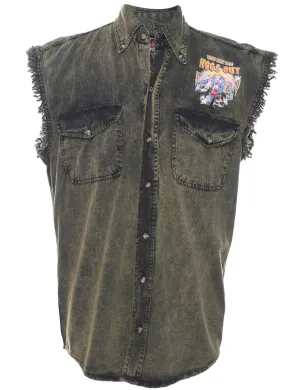 Hogs Out Denim Shirt - L