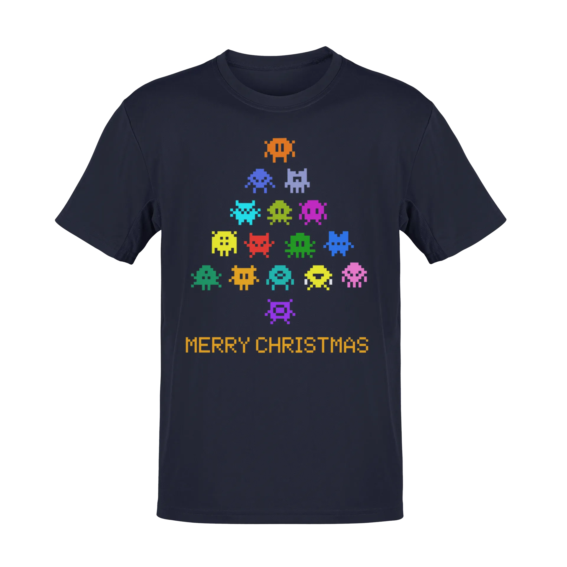 Invaders Christmas Tree Adult for Men and Women T-Shirt