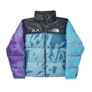 KAWS x The North Face Retro 1996 Nuptse Jacket Monterry Blue