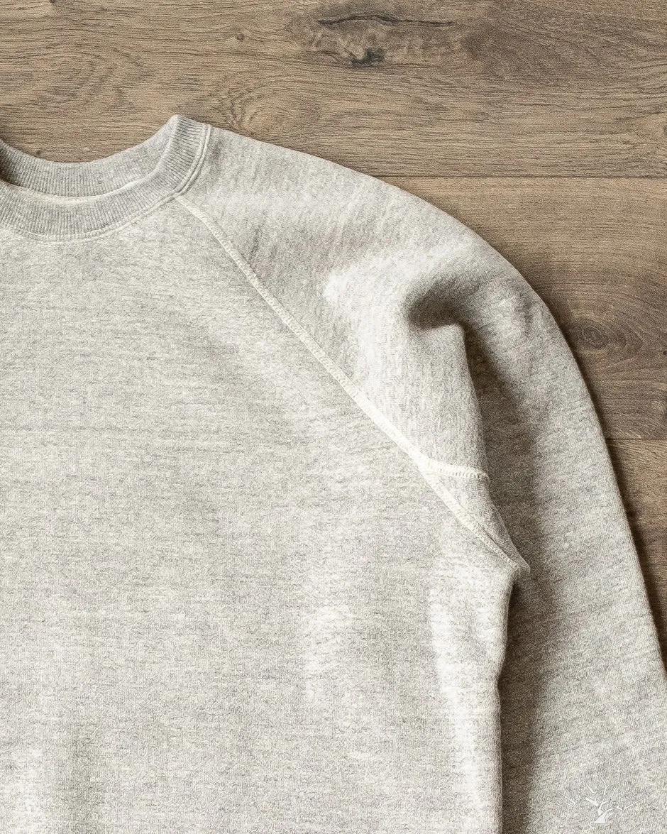 Loopwheel Crewneck Sweatshirt - Heather Grey