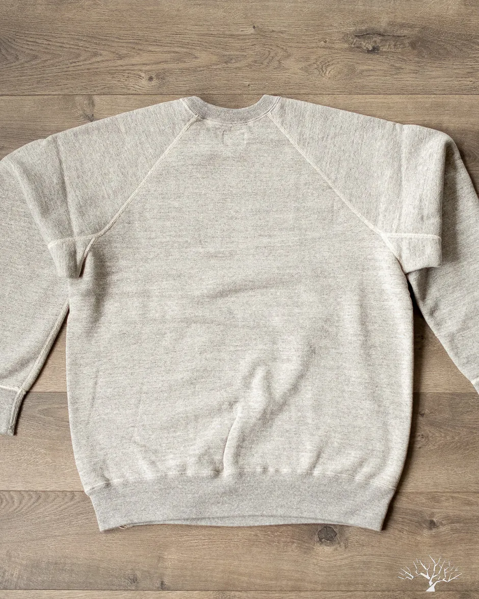 Loopwheel Crewneck Sweatshirt - Heather Grey