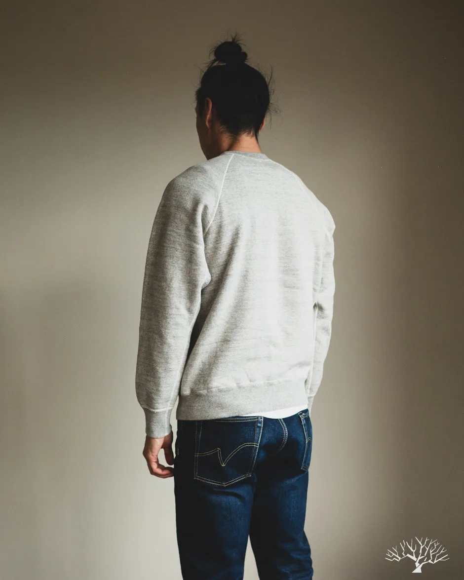 Loopwheel Crewneck Sweatshirt - Heather Grey