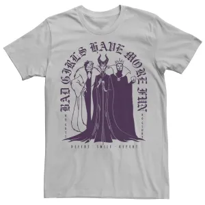 Men's Disney Villains Bad Girls Have More Fun Licensed Character T-Shirt