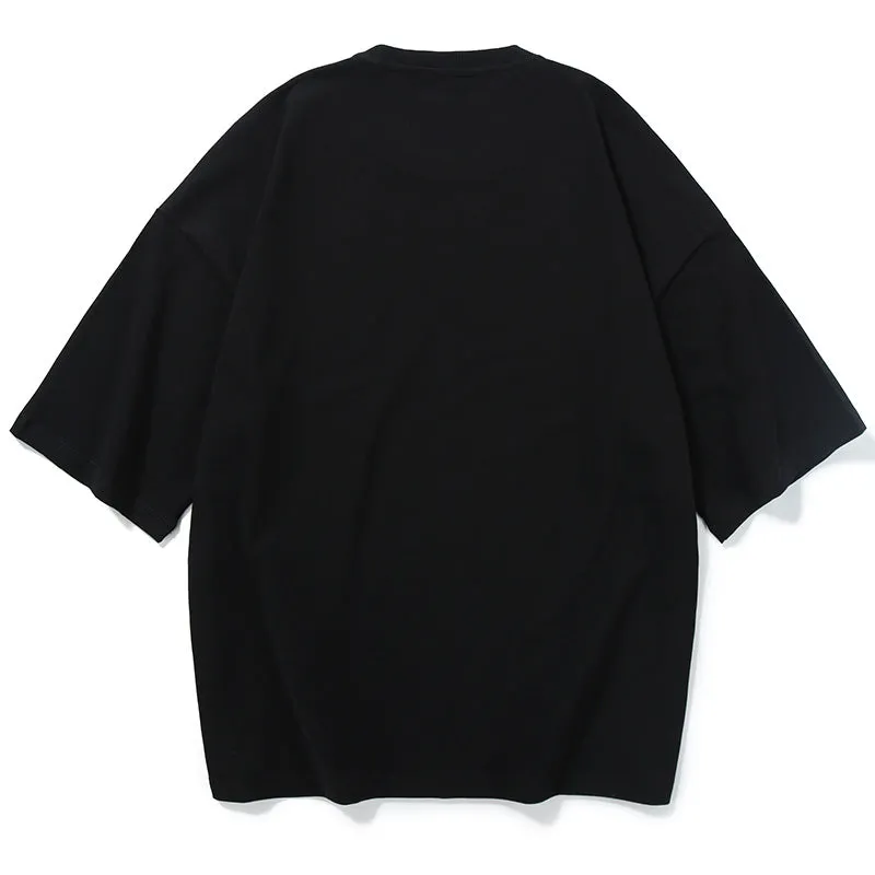 Minimalist Plain Half Sleeve T-Shirt