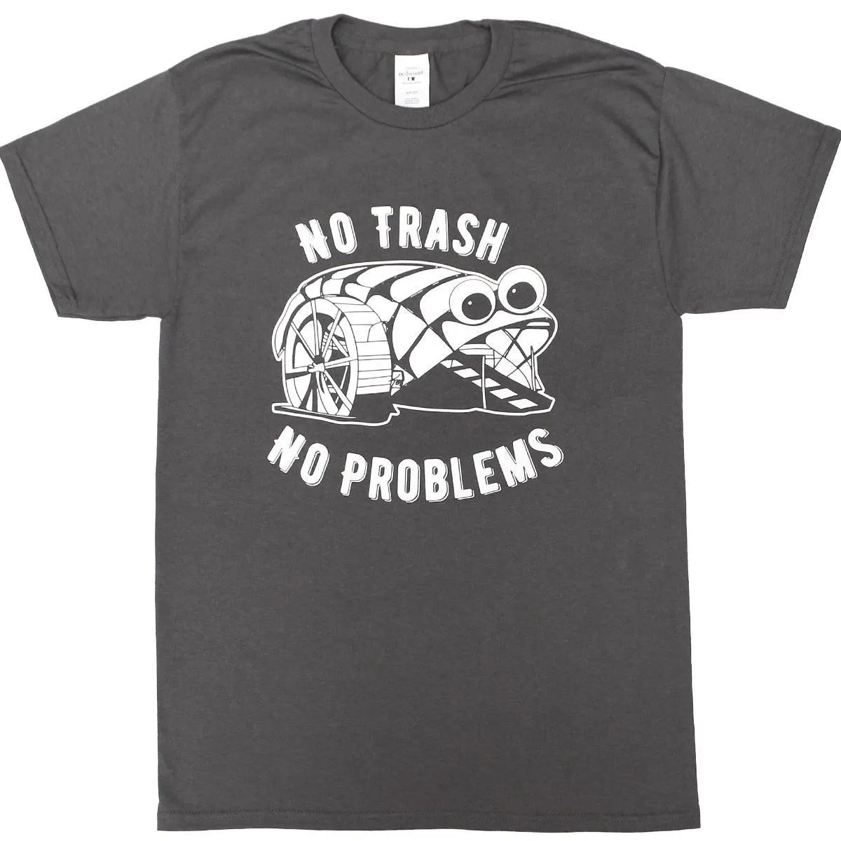 Mr. Trash Wheel - No Trash No Problems (Smoke Grey) / Shirt