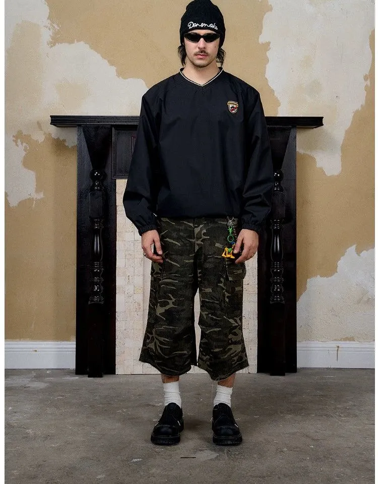 Multi-Pocket Camouflage Pants