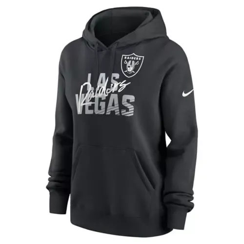 Nike Women Las Vegas Raiders Pullover Hoodie-Black