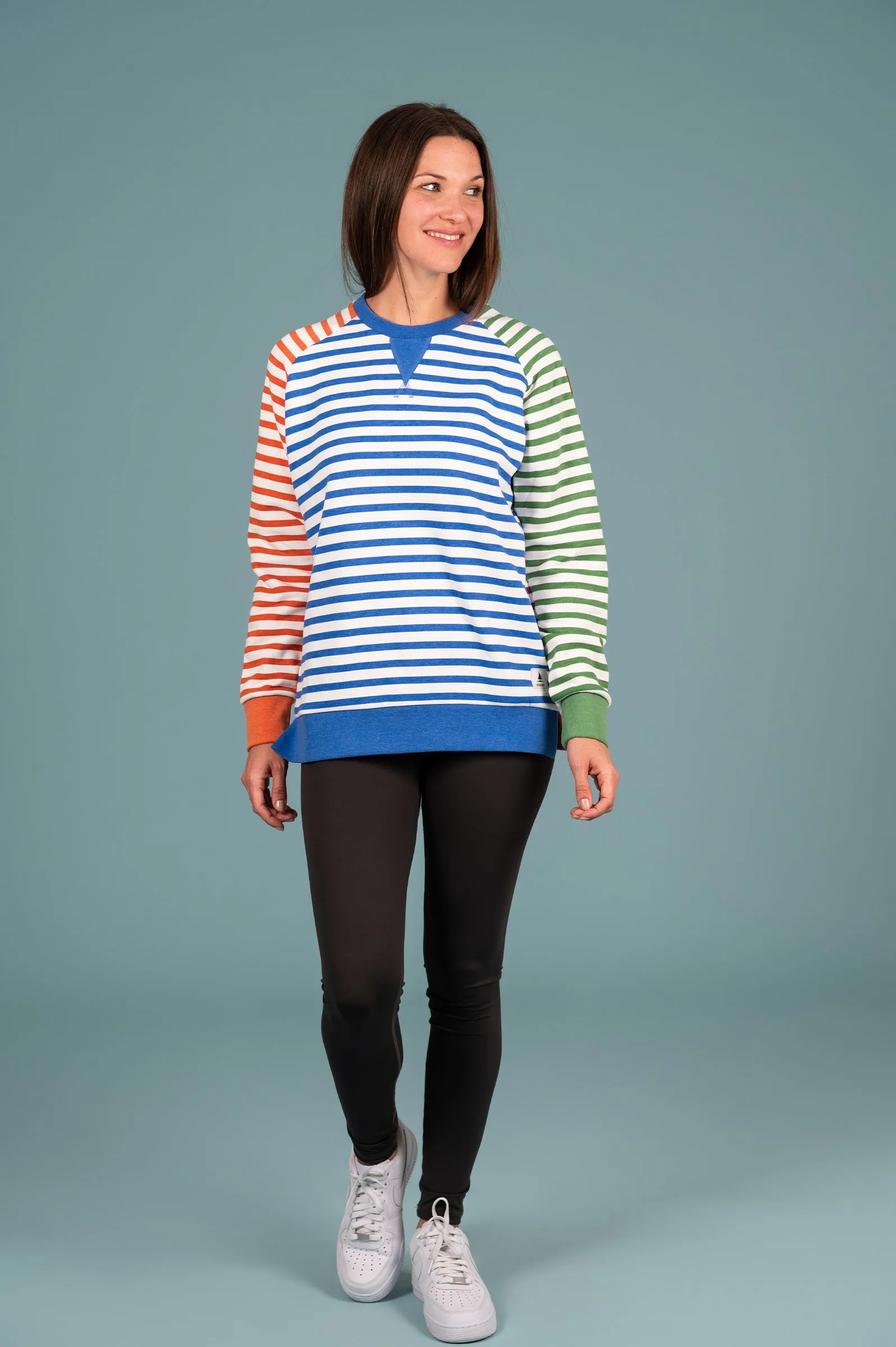 Panna Multi-Stripe Sweatshirt