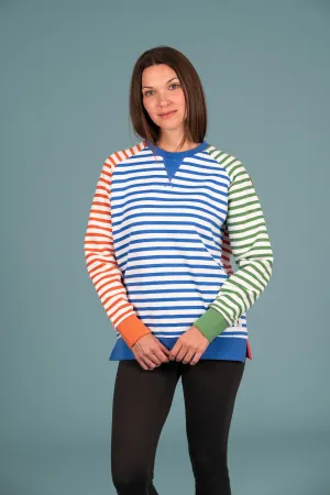 Panna Multi-Stripe Sweatshirt