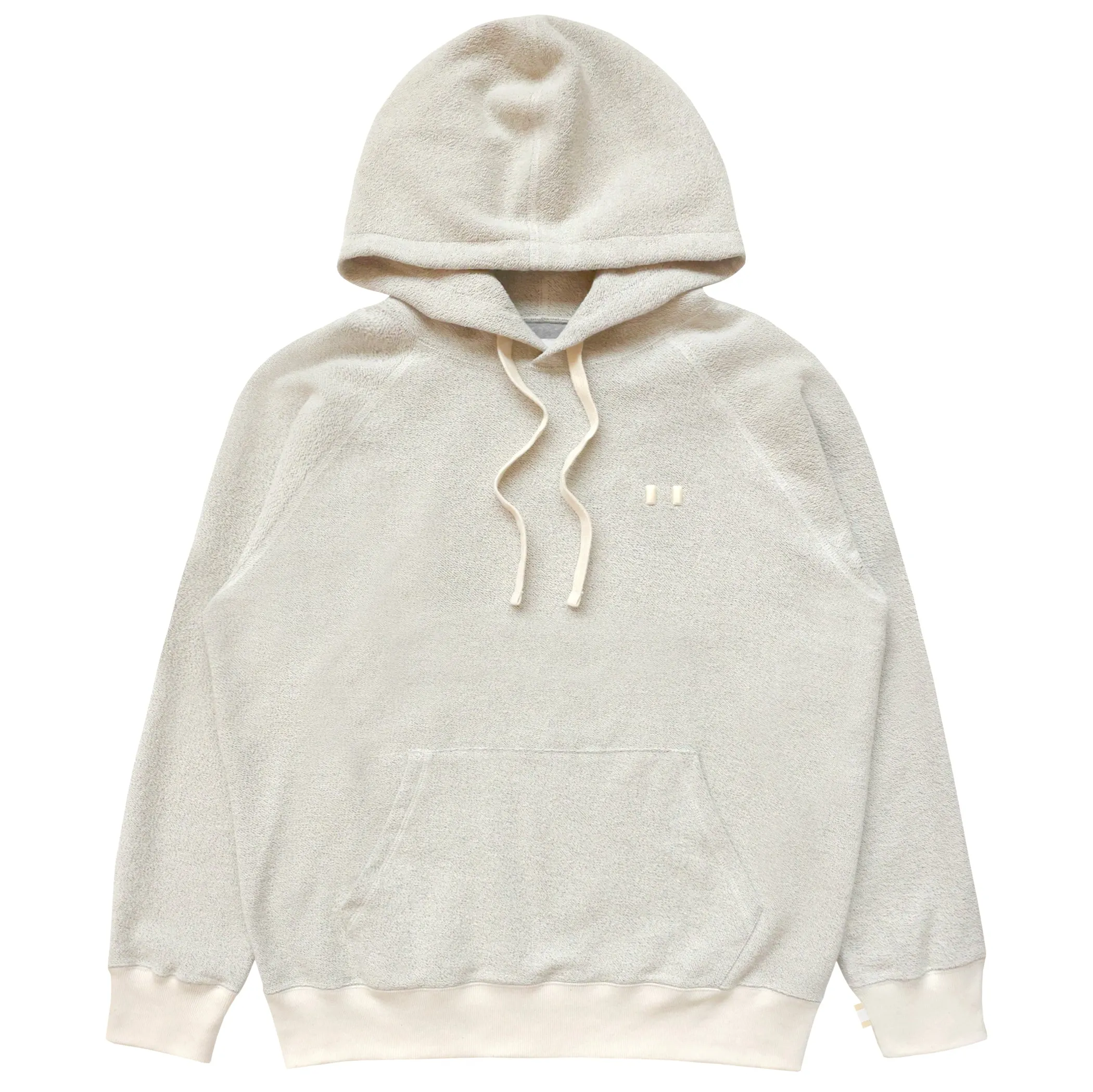 Reverse French Terry Hoodie Natural - Unisex