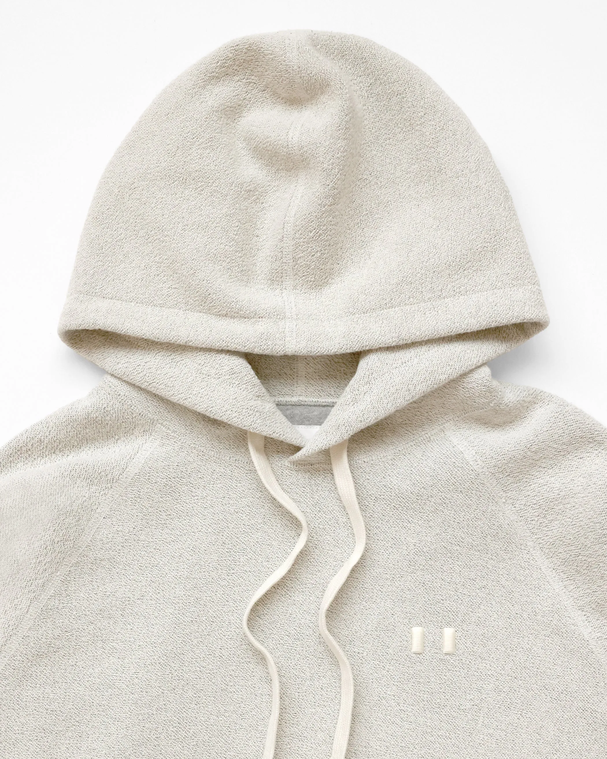 Reverse French Terry Hoodie Natural - Unisex