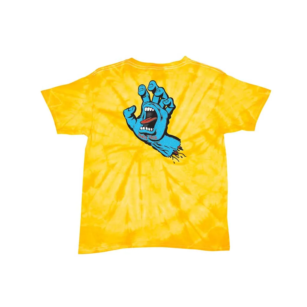 Santa Cruz Youth Classic S/S Tee - Spider Gold