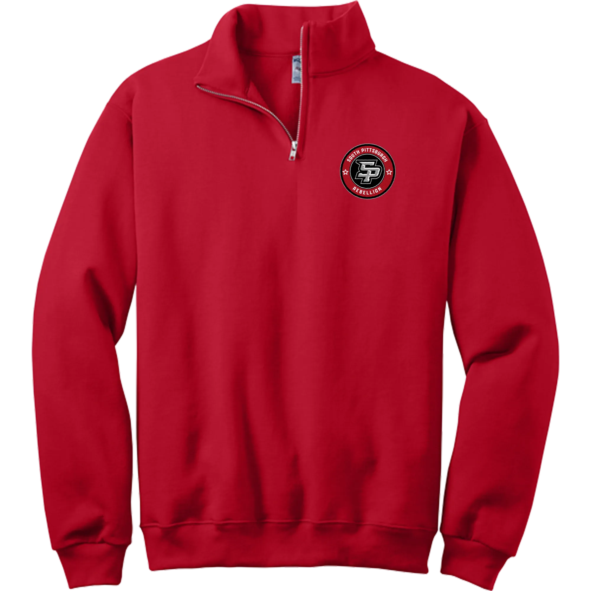 South Pittsburgh Rebellion NuBlend 1/4-Zip Cadet Collar Sweatshirt