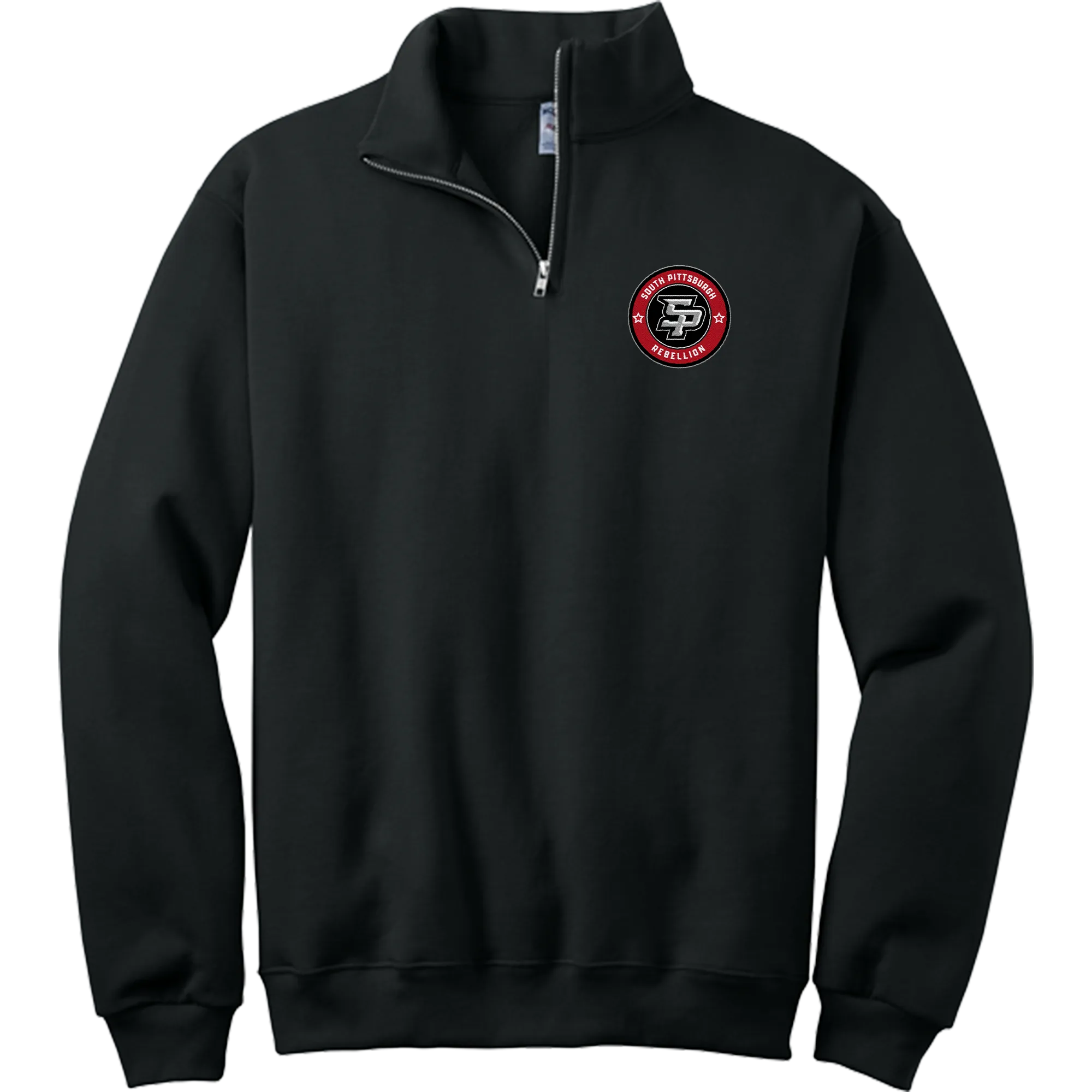 South Pittsburgh Rebellion NuBlend 1/4-Zip Cadet Collar Sweatshirt