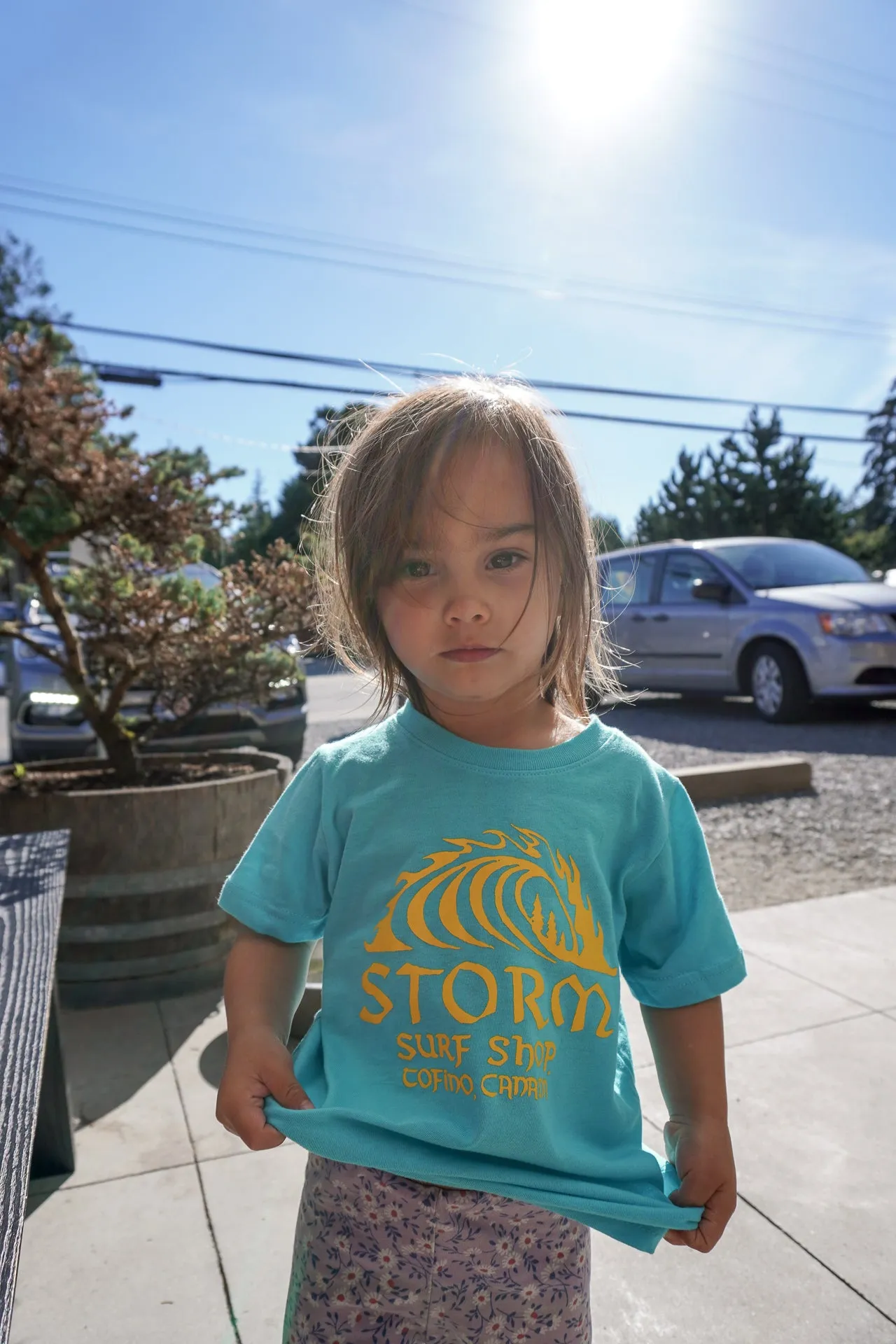 Storm Classic Wave Toddler Tee - Caribbean Blue