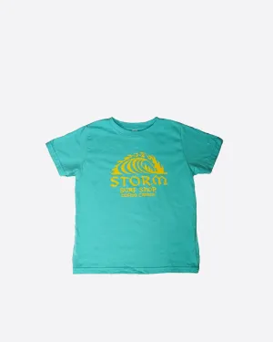 Storm Classic Wave Toddler Tee - Caribbean Blue