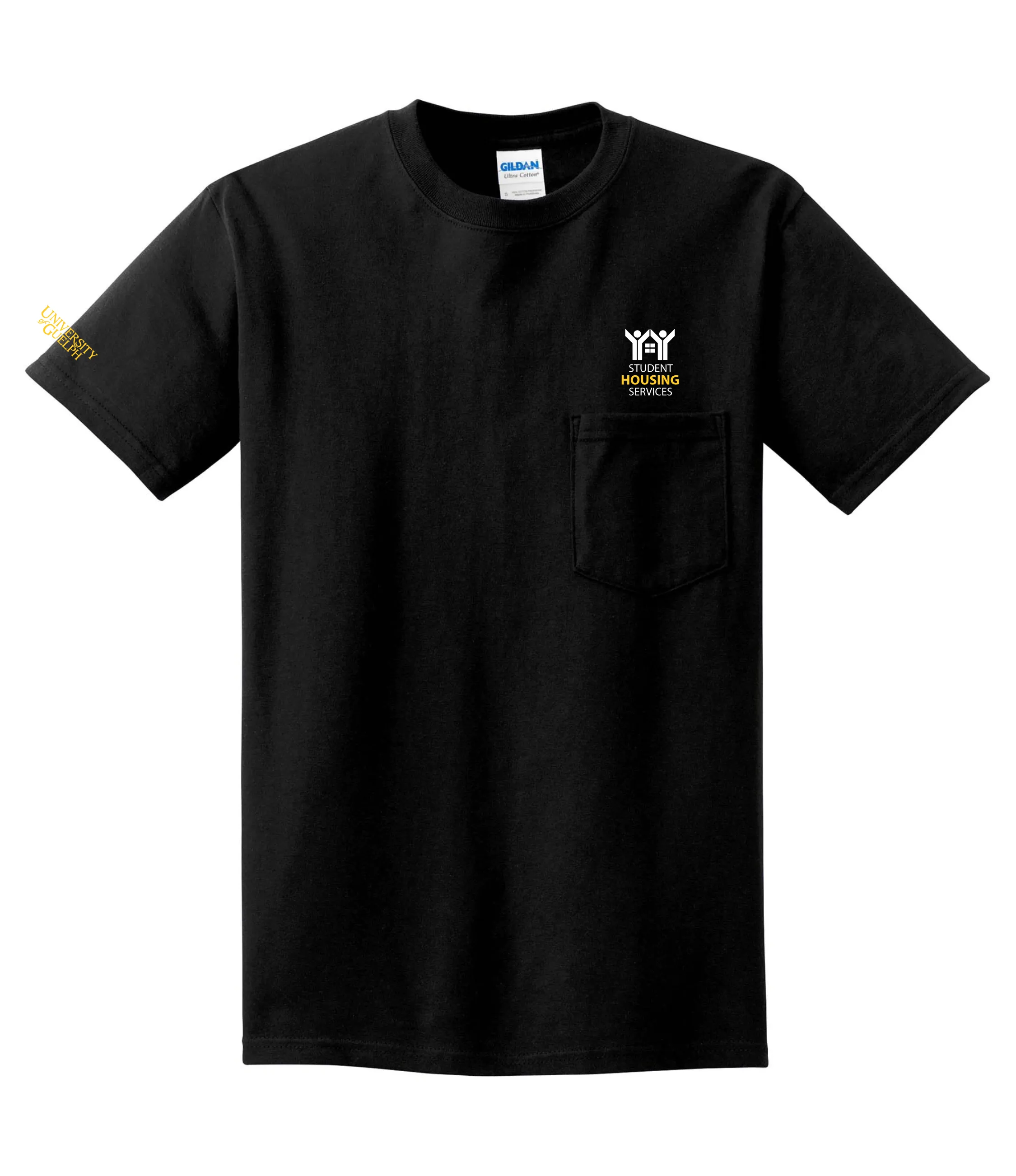 Student Housing Adult Pocketed T-Shirt