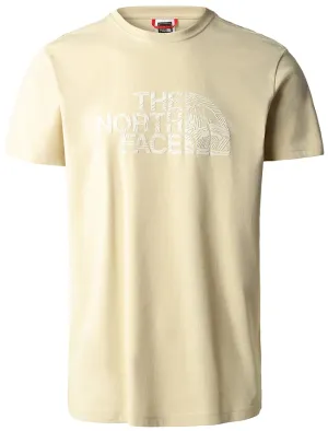 The North Face Mens Woodcut Dome T Shirt Gravel