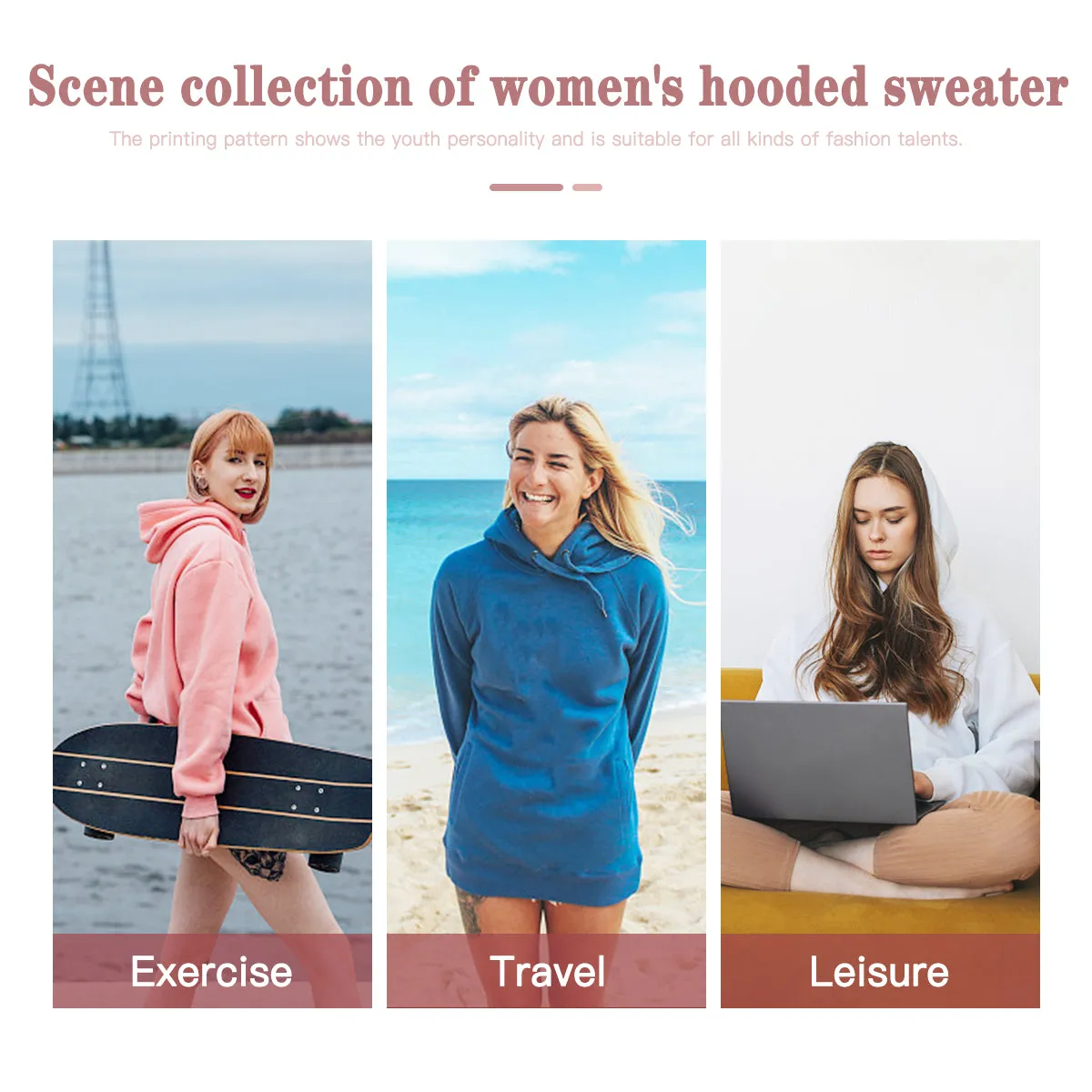 Travel & Tour Hoodie Dress