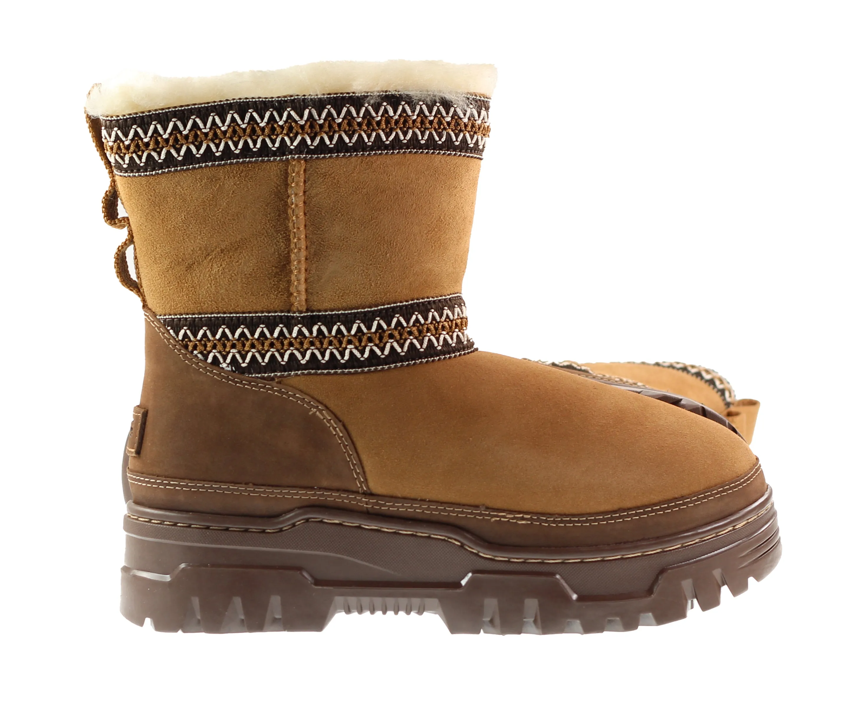 Ugg Boots Womens Classic Mini Trailgazer Chestnut