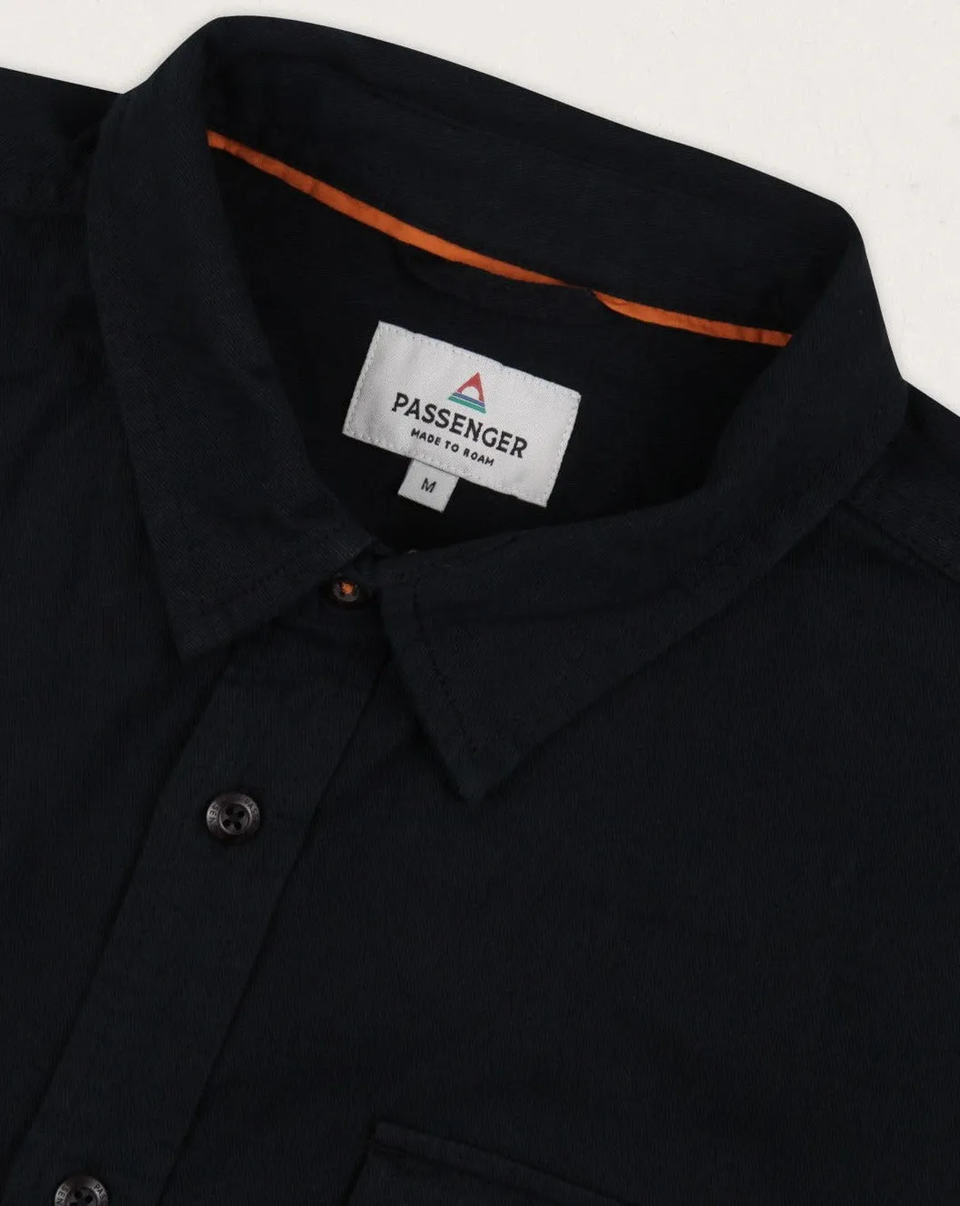 Vision Organic Cotton Shirt - Black