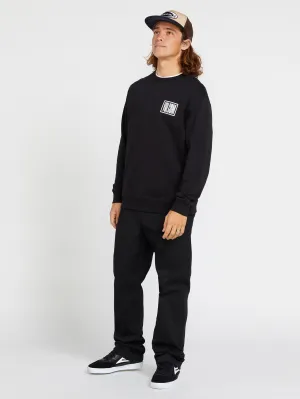 Watanite Crew Sweatshirt - Black