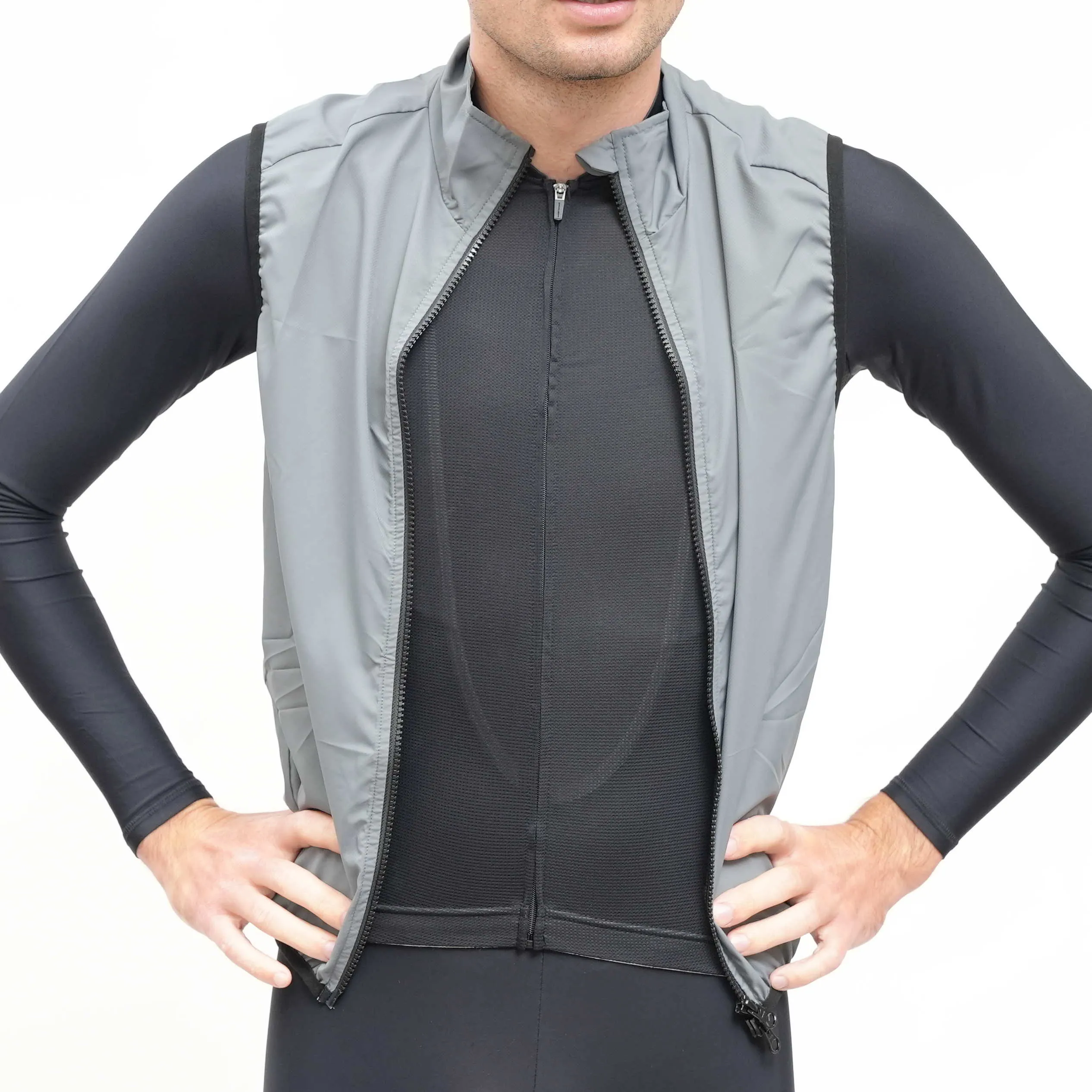 Wind Vest Gray