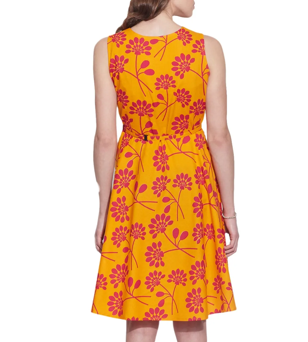 Womens Accessories Cotton Printed Dress,Machine Washable,W-CPD42-1617, Size-42 Inch